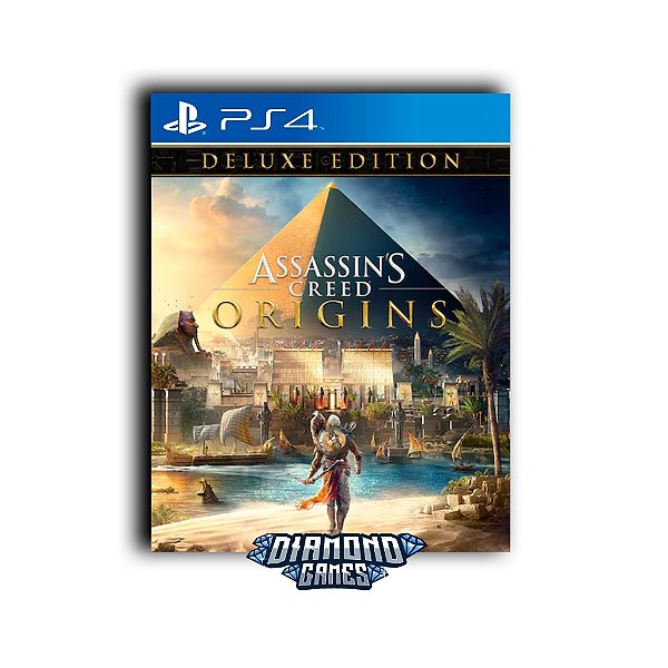 Assassins Creed Origins Deluxe Edition PS4 I VERSÃO DIGITAL