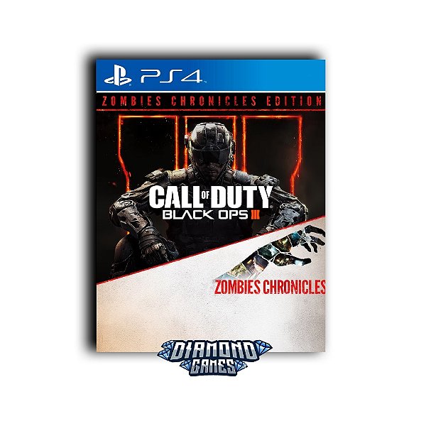 Call of Duty: Black Ops III - Edição Zombies Chronicles PS4 I VERSÃO DIGITAL