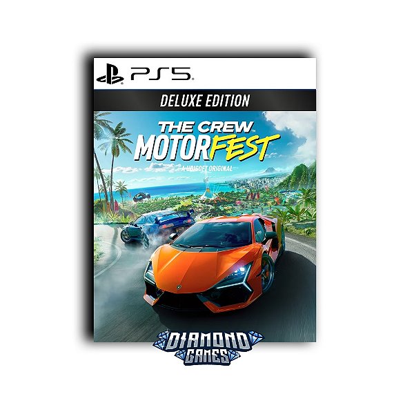 The Crew Motorfest Deluxe Edition PS5 I VERSÃO DIGITAL