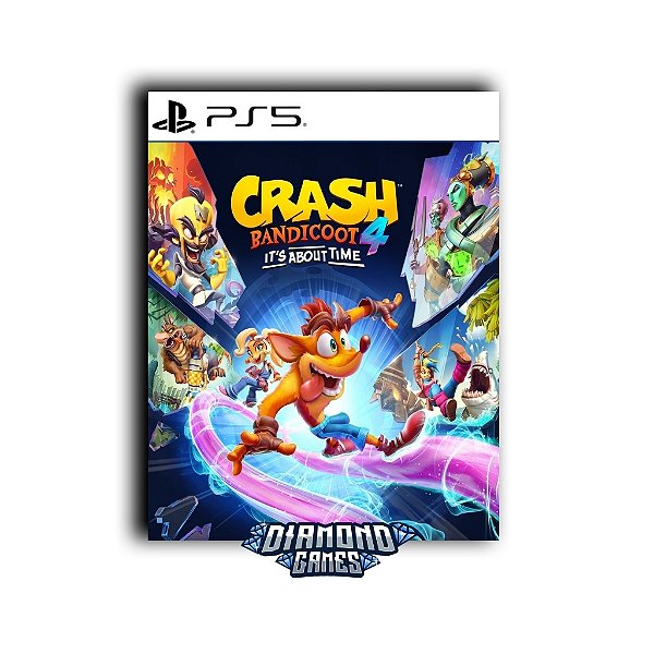 Crash Bandicoot 4: It's About Time PS5 I VERSÃO DIGITAL