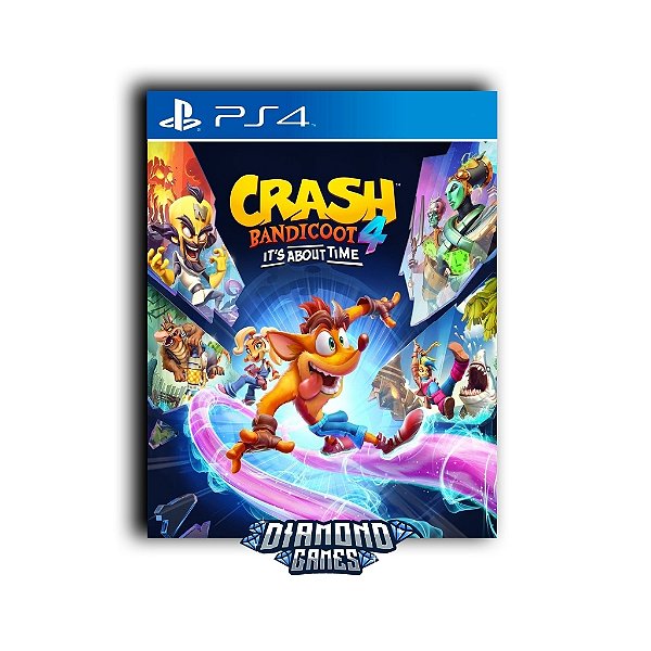 Crash Bandicoot 4: It's About Time PS4 I VERSÃO DIGITAL