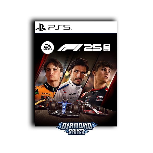 Edição Standard do F1 25 PS5 I VERSÃO DIGITAL
