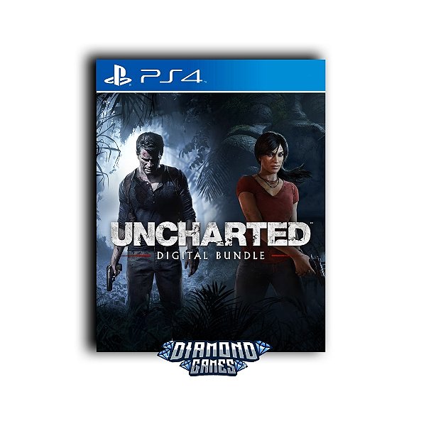 Pacote digital com UNCHARTED 4: A Thief's End e UNCHARTED: The Lost Legacy PS4 I VERSÃO DIGITAL