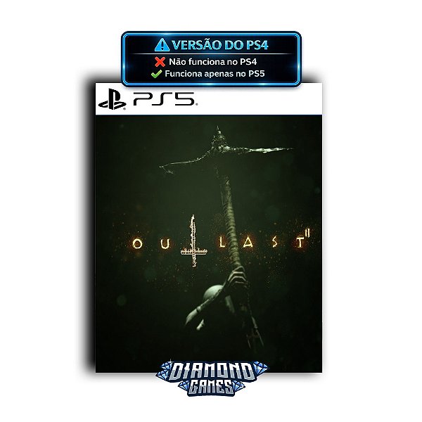 Outlast 2 PS5 I VERSÃO DIGITAL