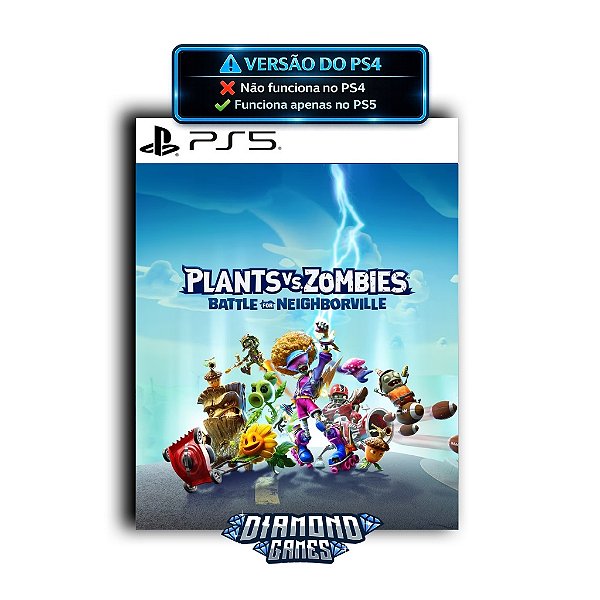 Plants vs. Zombies Batalha por Neighborville PS5 I VERSÃO DIGITAL