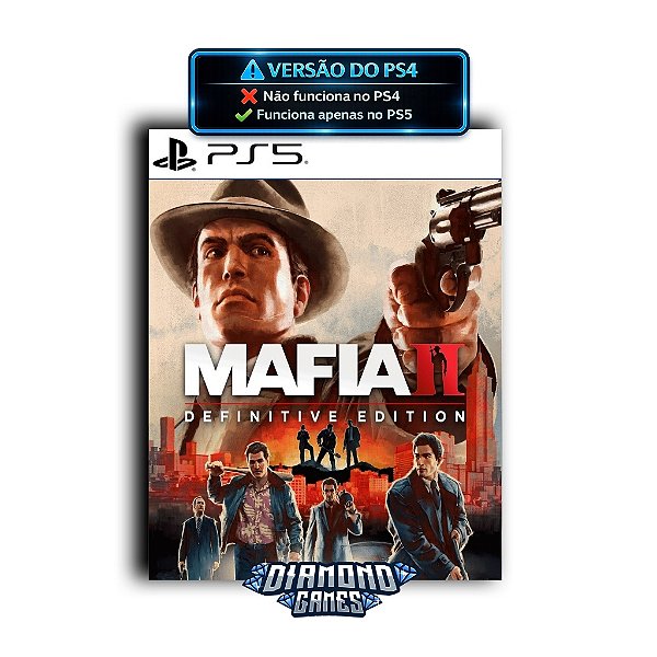 Mafia II: Definitive Edition PS5 I VERSÃO DIGITAL