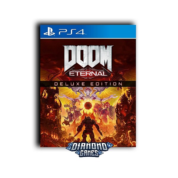 DOOM Eternal Deluxe Edition PS4 I VERSÃO DIGITAL