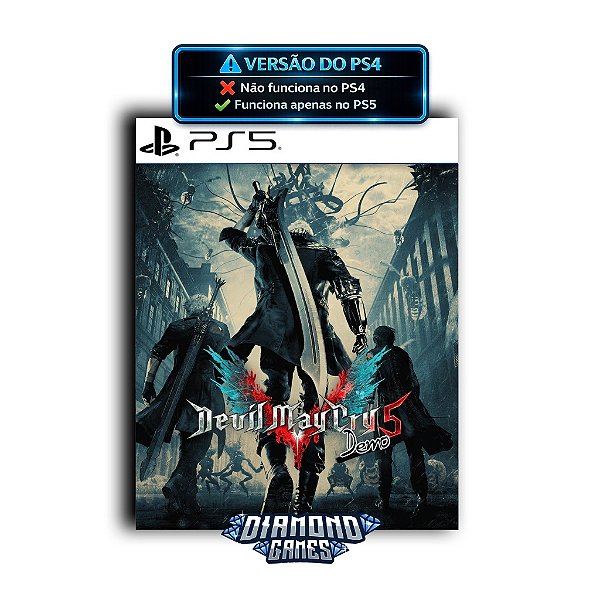 Devil May Cry 5 Deluxe + Vergil PS5 I VERSÃO DIGITAL