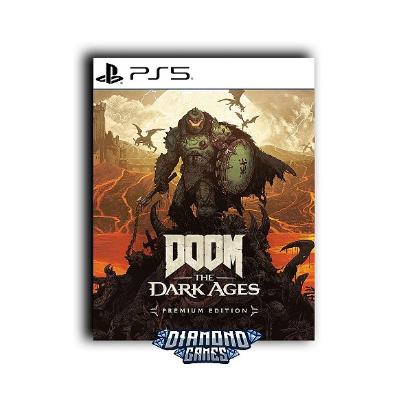 DOOM: The Dark Ages Premium Edition PS5 I VERSÃO DIGITAL