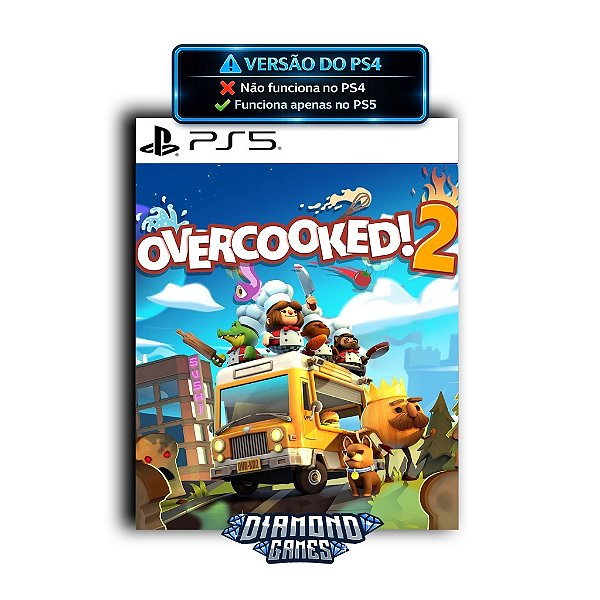 Overcooked! 2 PS5 I VERSÃO DIGITAL