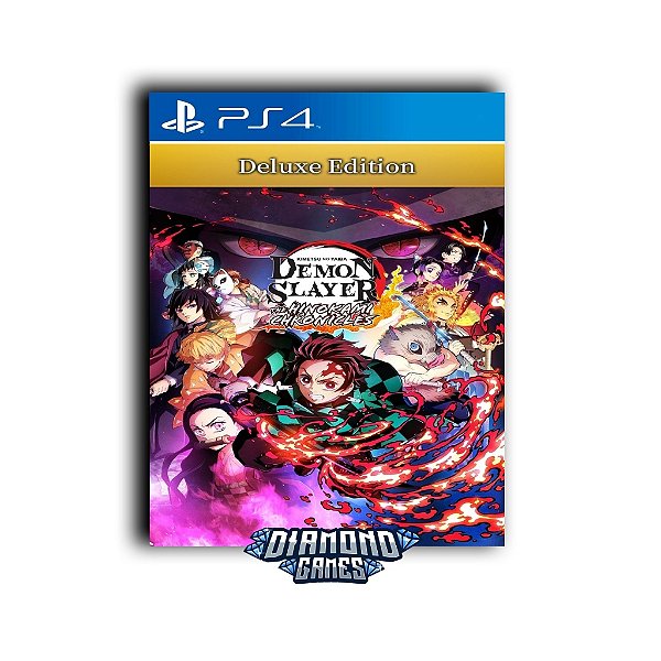 Demon Slayer Kimetsu no Yaiba The Hinokami Chronicles Deluxe Edition PS4 I VERSÃO DIGITAL