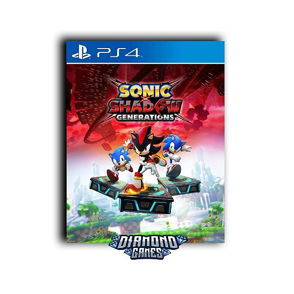 SONIC X SHADOW GENERATIONS PS4 I VERSÃO DIGITAL