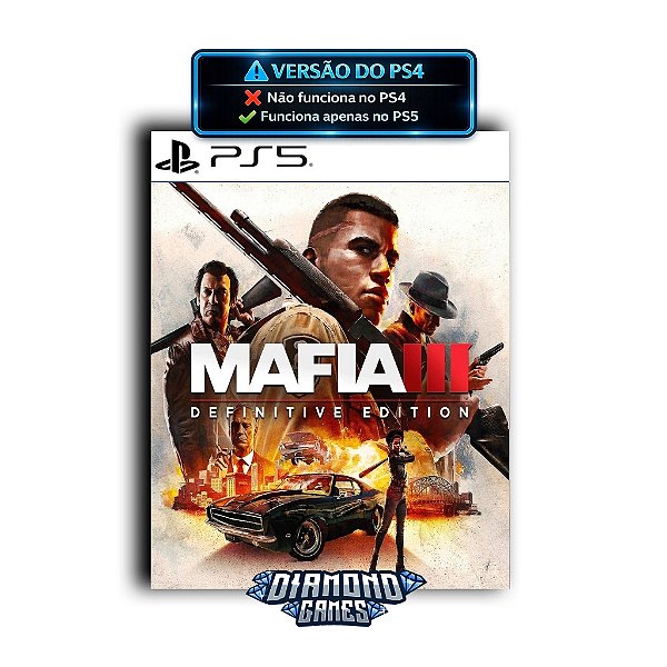 Mafia III: Definitive Edition PS5 I VERSÃO DIGITAL