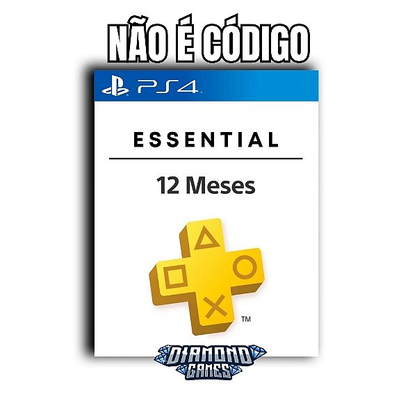 PlayStation Plus Essential I 12 MESES I PS4