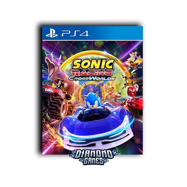 Sonic Racing: CrossWorlds para PS4 I VERSÃO DIGITAL