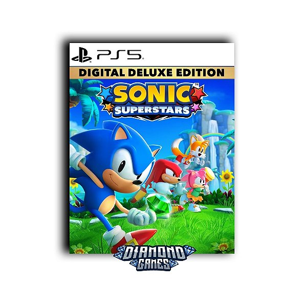 SONIC SUPERSTARS Edição Digital Deluxe PS5 I VERSÃO DIGITAL