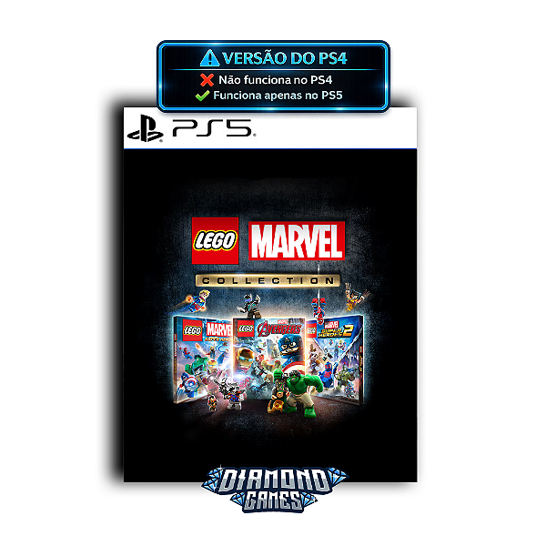 Coleção LEGO Marvel PS5 I VERSÃO DIGITAL