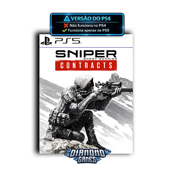 Sniper Ghost Warrior Contracts PS5 I VERSÃO DIGITAL