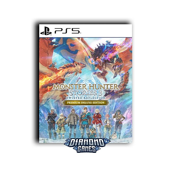 PRÉ-VENDA Monster Hunter Stories 3: Twisted Reflection Premium Deluxe Edition PS5 I VERSÃO DIGITAL