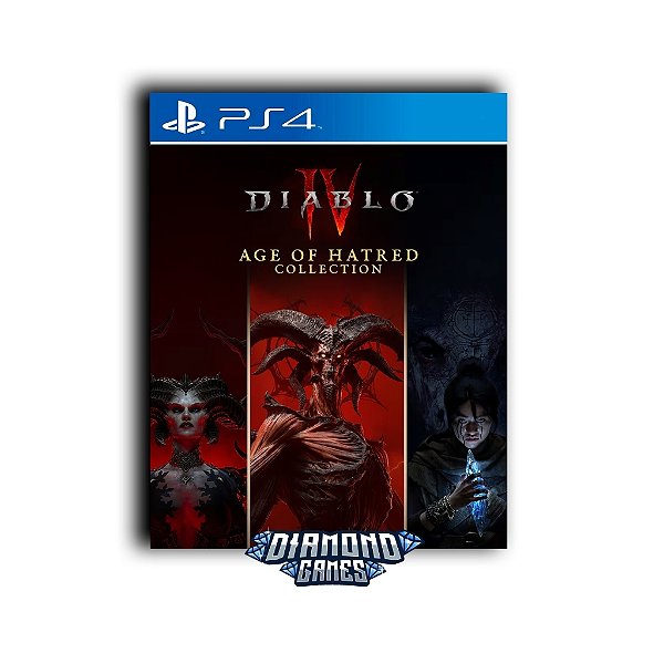 Diablo IV: Age of Hatred Collection PS4 I VERSÃO DIGITAL