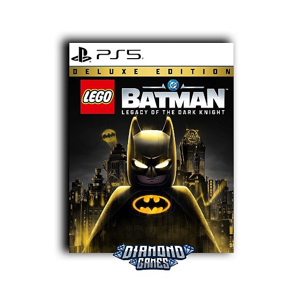 LEGO Batman: O Legado do Cavaleiro das Trevas Edição Deluxe PS5 I VERSÃO DIGITAL