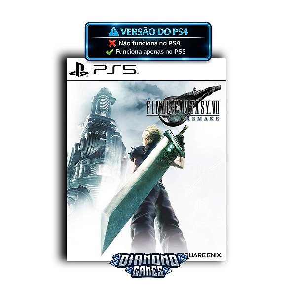 FINAL FANTASY VII REMAKE PS5 I VERSÃO DIGITAL