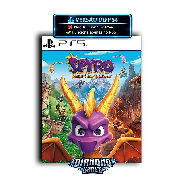 Spyro Reignited Trilogy PS5 I VERSÃO DIGITAL
