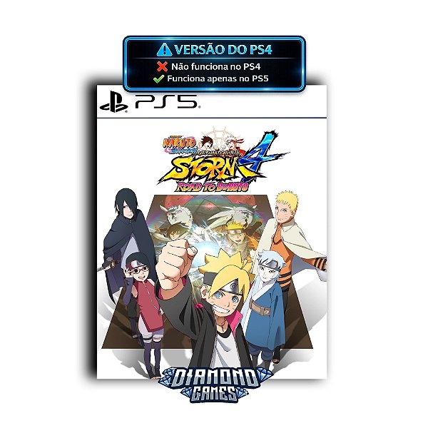 NARUTO SHIPPUDEN: Ultimate Ninja STORM 4 ROAD TO BORUTO PS5 I VERSÃO DIGITAL
