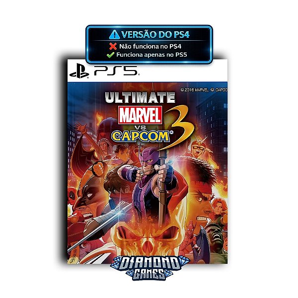 Ultimate Marvel vs. Capcom 3 PS5 I VERSÃO DIGITAL