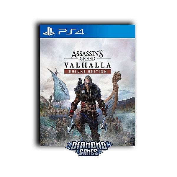 Assassin's Creed Valhalla Deluxe PS4 I VERSÃO DIGITAL