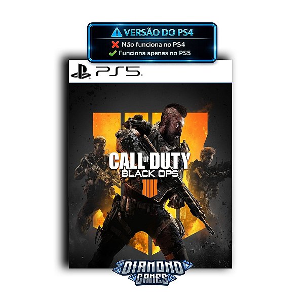 Call of Duty: Black Ops 4 PS5 I VERSÃO DIGITAL