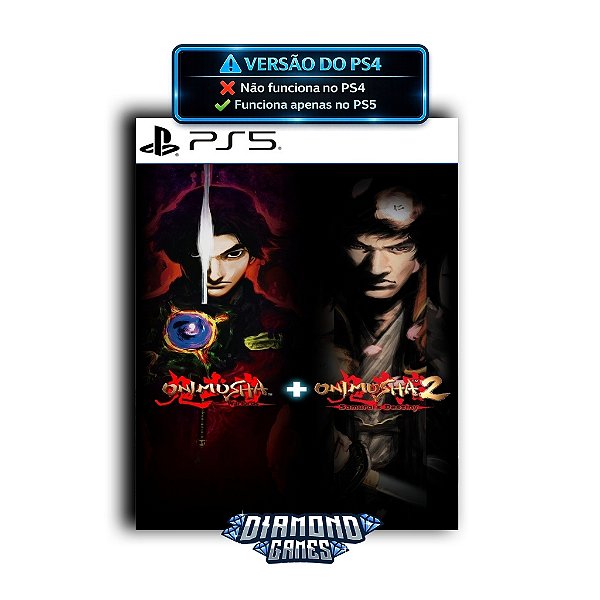 Pacote Onimusha 1+2 PS5 I VERSÃO DIGITAL