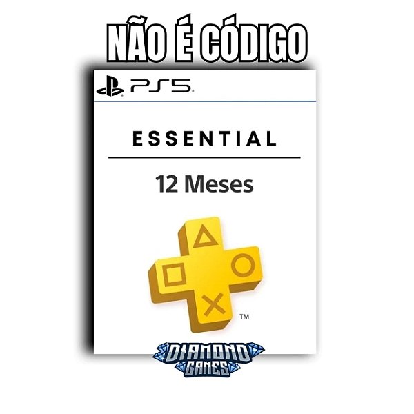 PlayStation Plus Essential I 12 MESES I PS5