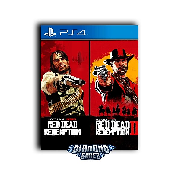 Bundle Red Dead Redemption PS4 e Red Dead Redemption 2 PS4 I VERSÃO DIGITAL