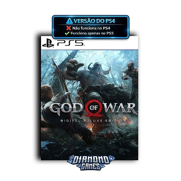 God of War Digital Deluxe Edition PS5 I VERSÃO DIGITAL