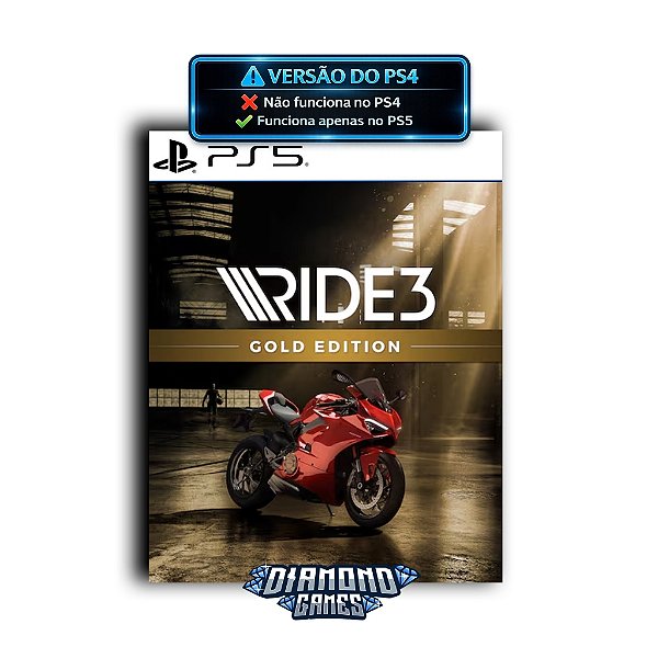 RIDE 3 - Gold Edition PS5 I VERSÃO DIGITAL