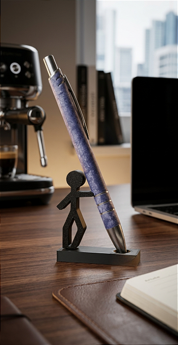 Porta Canetas Mini Boneco Palito