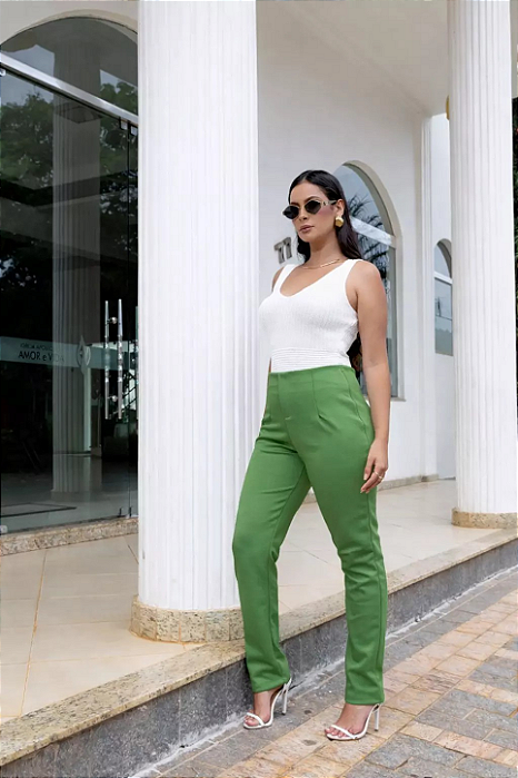 Calça Neoprene Elegance
