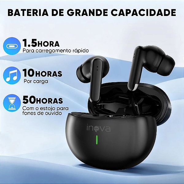 Fones de ouvido sem fio