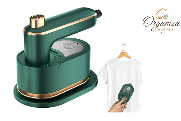 Mini Ferro de Passar Roupas a Vapor Portátil – Elétrico Bivolt, Compacto e Rápid