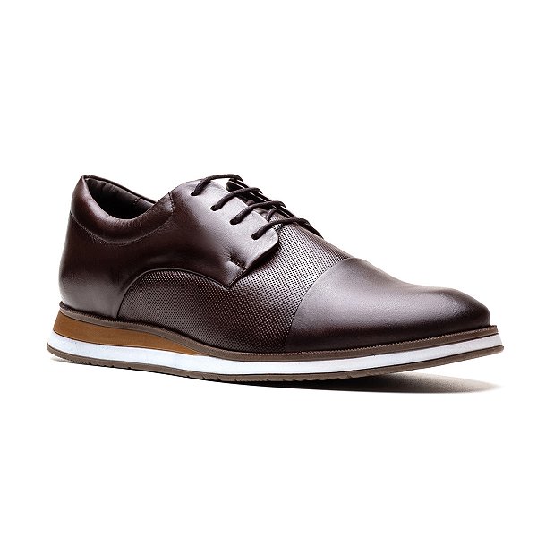Sapato Masculino Elegante Casual Premium em Couro