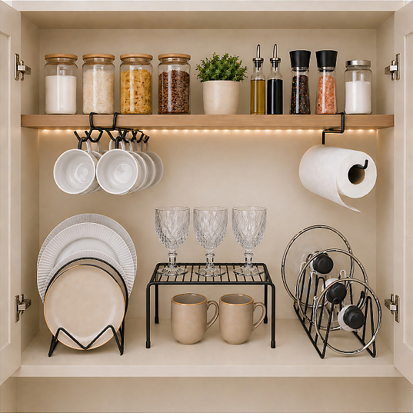 Kit Organização Inteligente 5 Peças