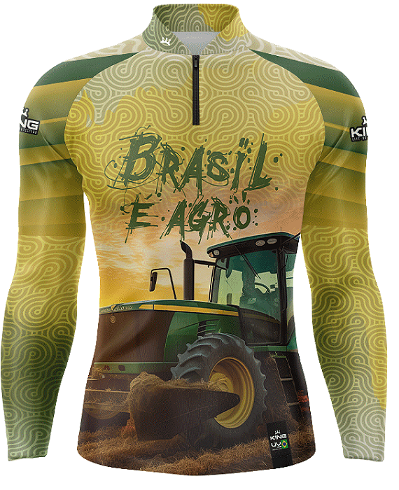 CAMISETA PERSONALIZADA - KING BRASIL - AGRO - KD00562