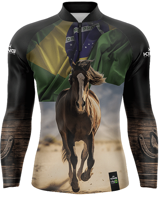 CAMISETA PERSONALIZADA - KING BRASIL - CAVALO - KD00564