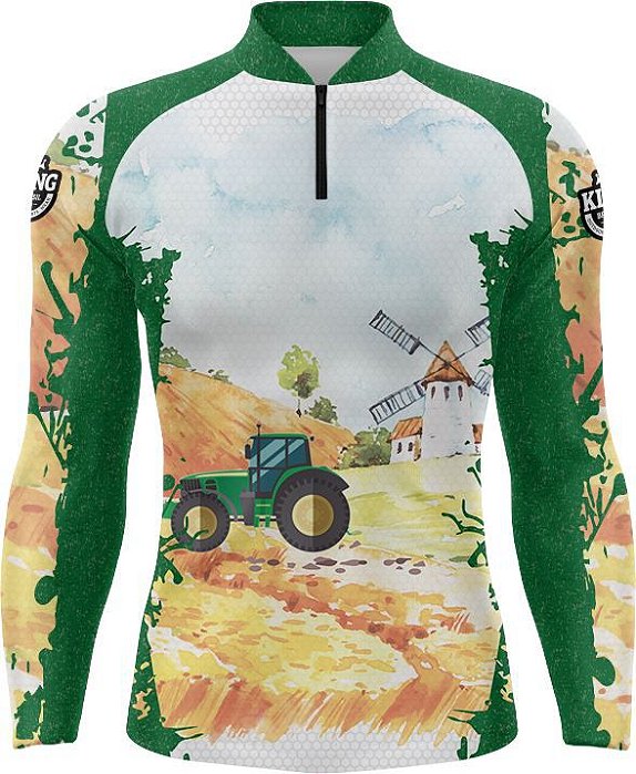 CAMISETA PERSONALIZADA KING BRASIL - AGRO - KD00283