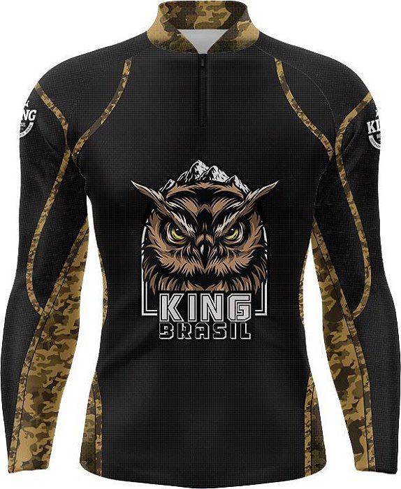 CAMISETA PERSONALIZADA KING BRASIL - CORUJA - KD00103