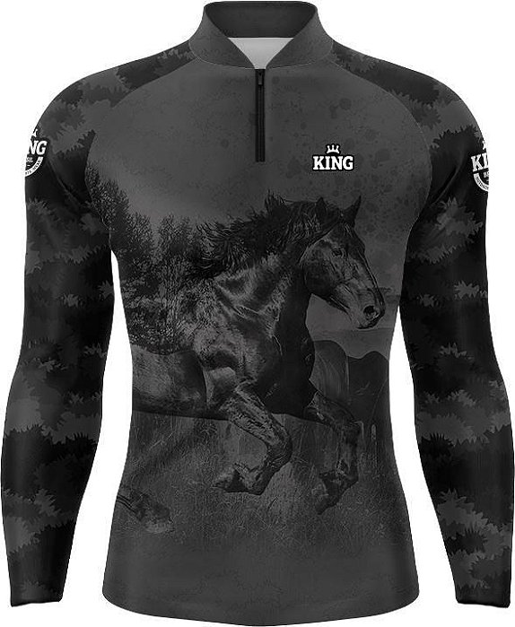 CAMISETA PERSONALIZADA KING BRASIL - CAVALO - KD00151