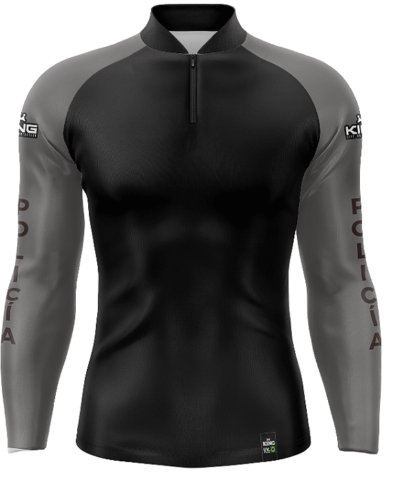 CAMISETA PERSONALIZADA - KING BRASIL - POLÍCIA - KD00608