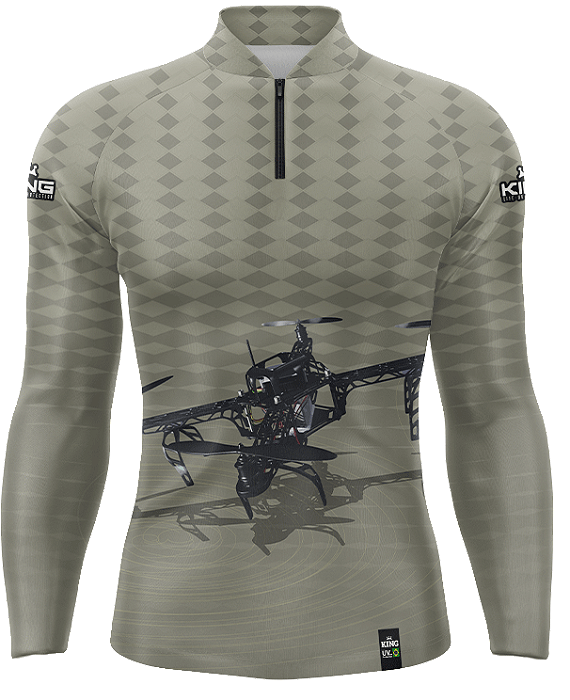 CAMISETA PERSONALIZADA - KING BRASIL - DRONE - AGRO - KD00638