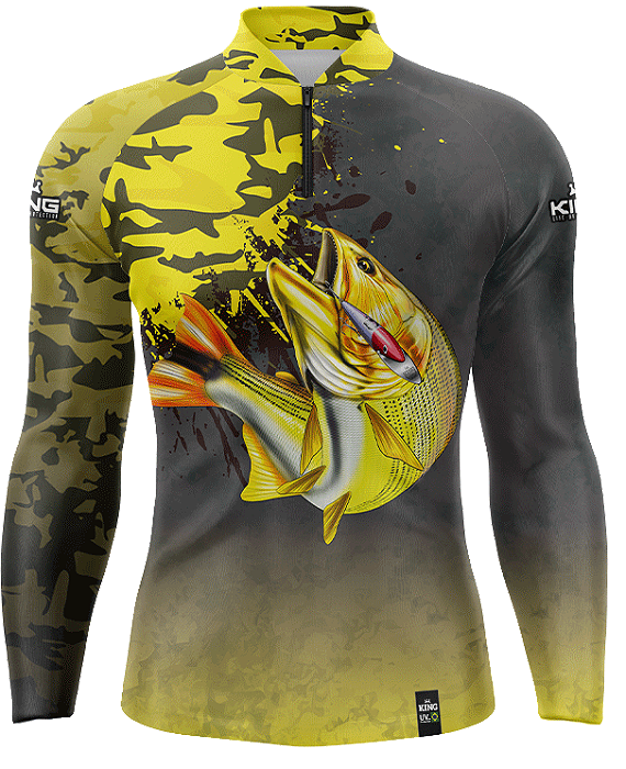 CAMISETA PERSONALIZADA - KING BRASIL - DOURADO - KD00642